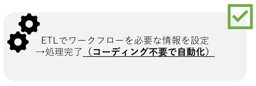 ETLを利用する場合